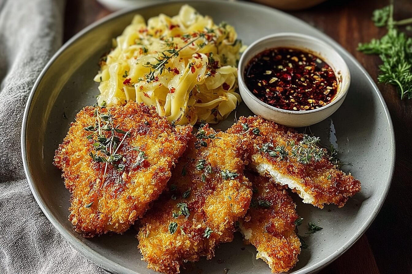 Chicken Schnitzel Recipe Crispy And Tender Homemade Delight 6 Chicken Schnitzel
