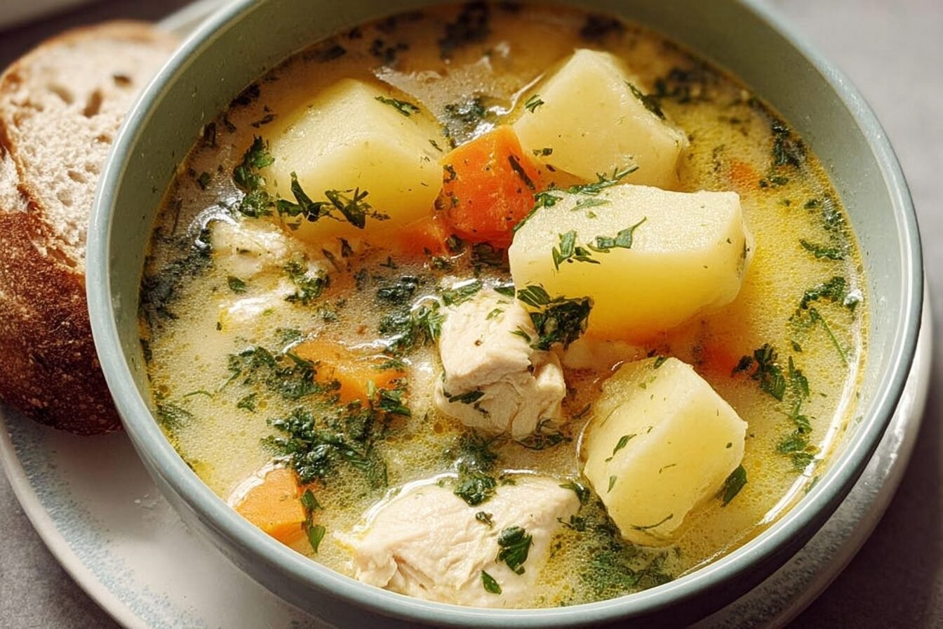 Chicken Soup With Potatoes