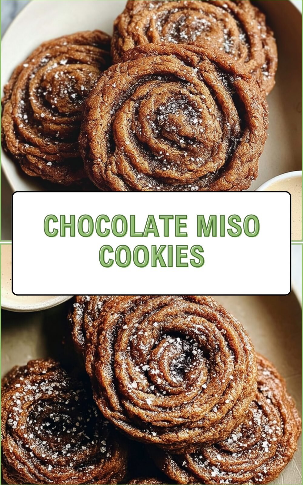 Chocolate Miso Cookies