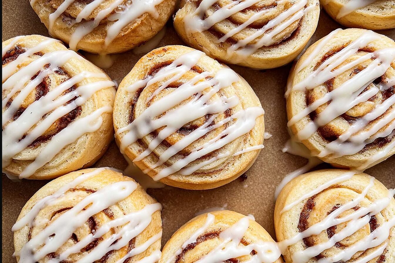 Cinnamon Roll Cookies Recipe With Sweet Cream Cheese Glaze 6 Cinnamon Roll Cookies