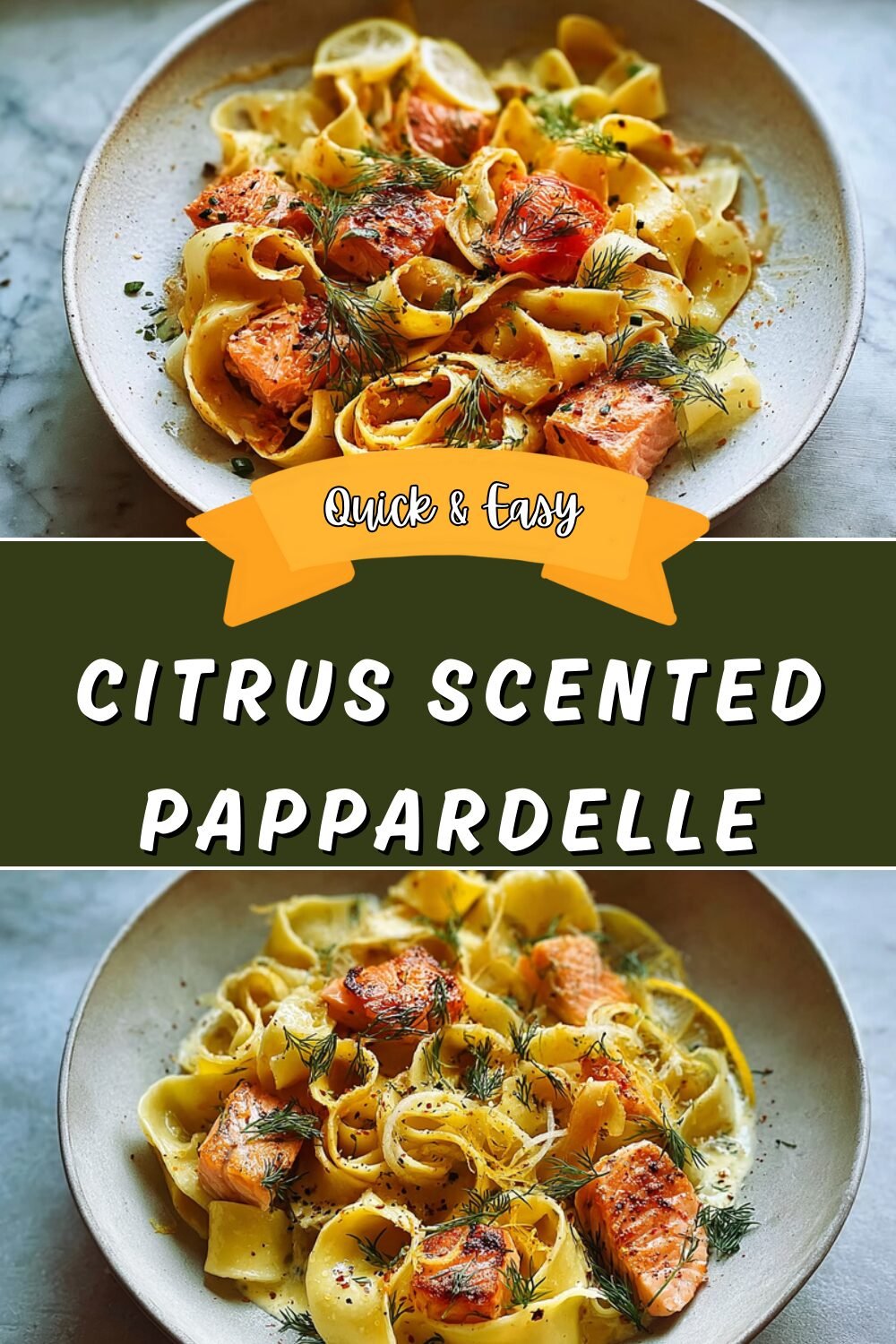 Citrus Scented Pappardelle