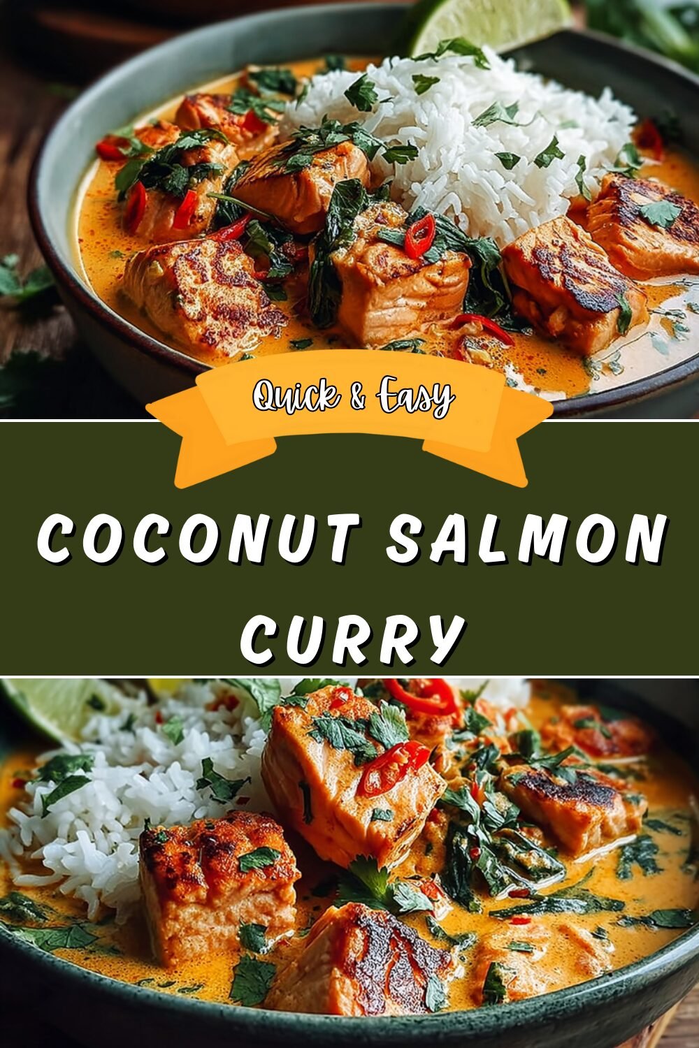 Coconut Salmon Curry