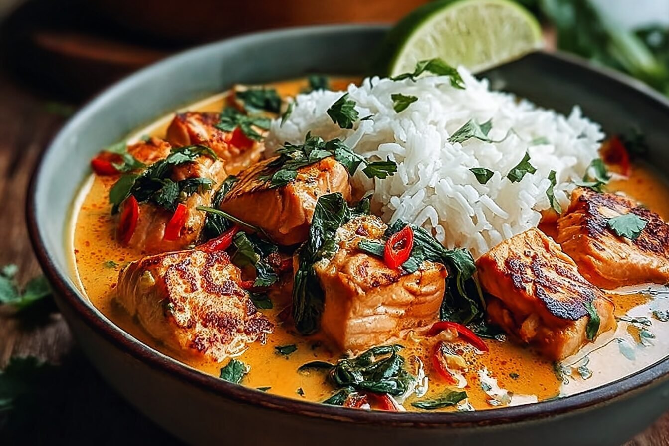 Coconut Salmon Curry