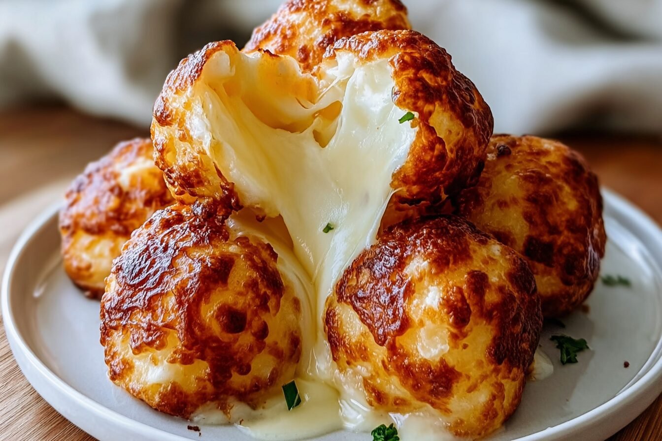 Cottage Cheese Mozzarella Bites