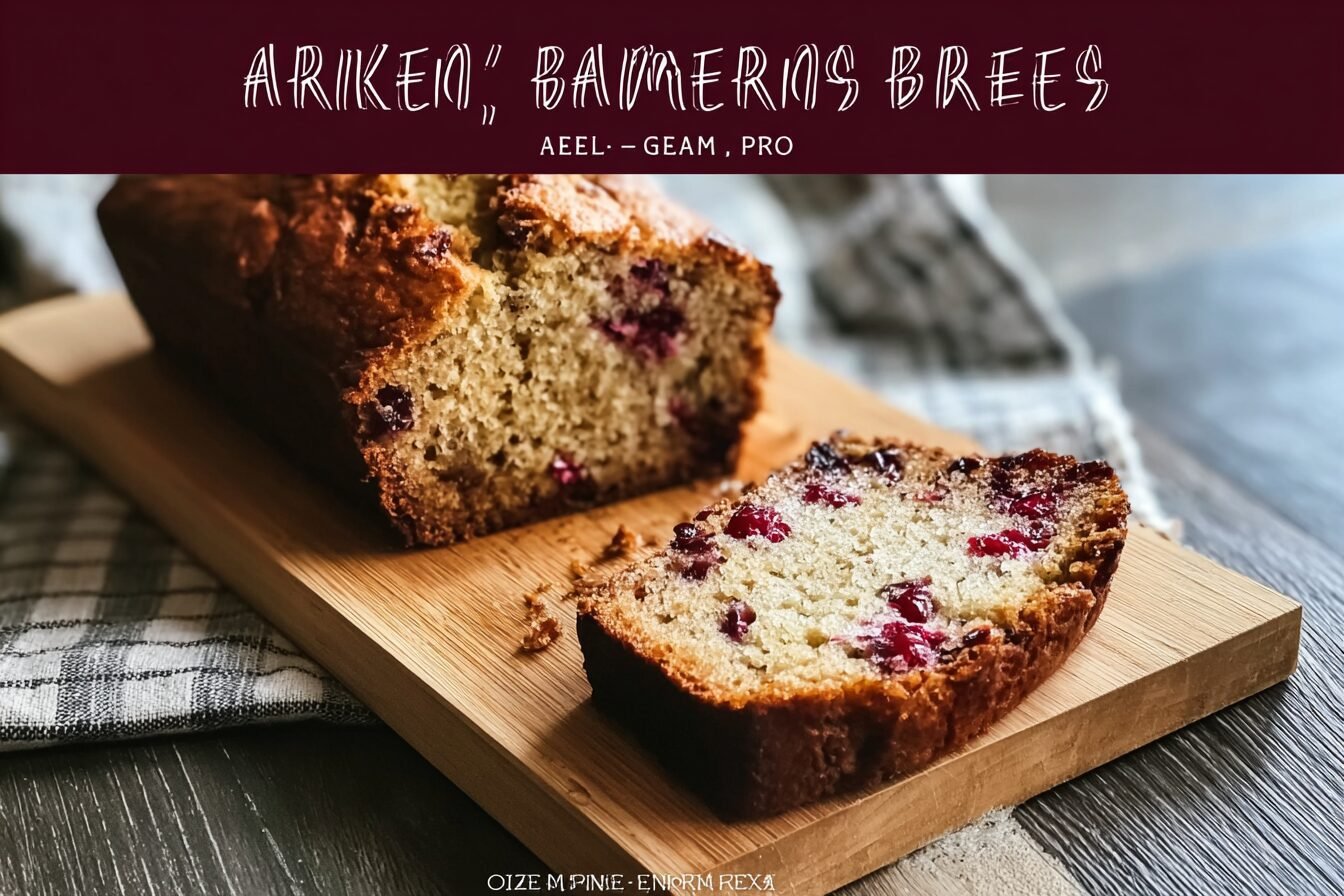 Cranberry Banana Bread Recipe With Moist Texture And Zesty Flavor 4 Cranberry Banana Bread