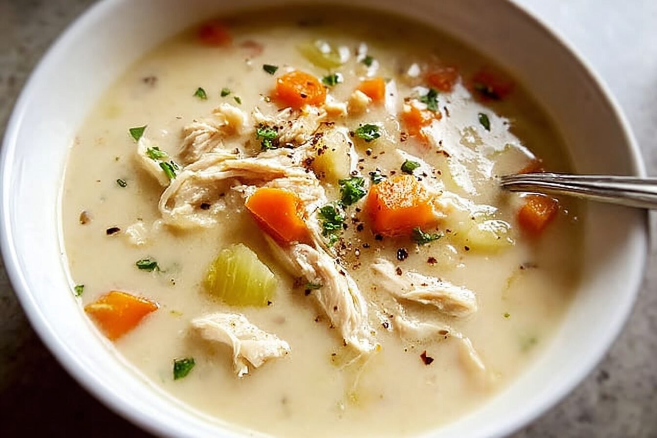Cream Of Chicken Soup Recipe With Simple Homemade Ingredients 6 Cream Of Chicken Soup