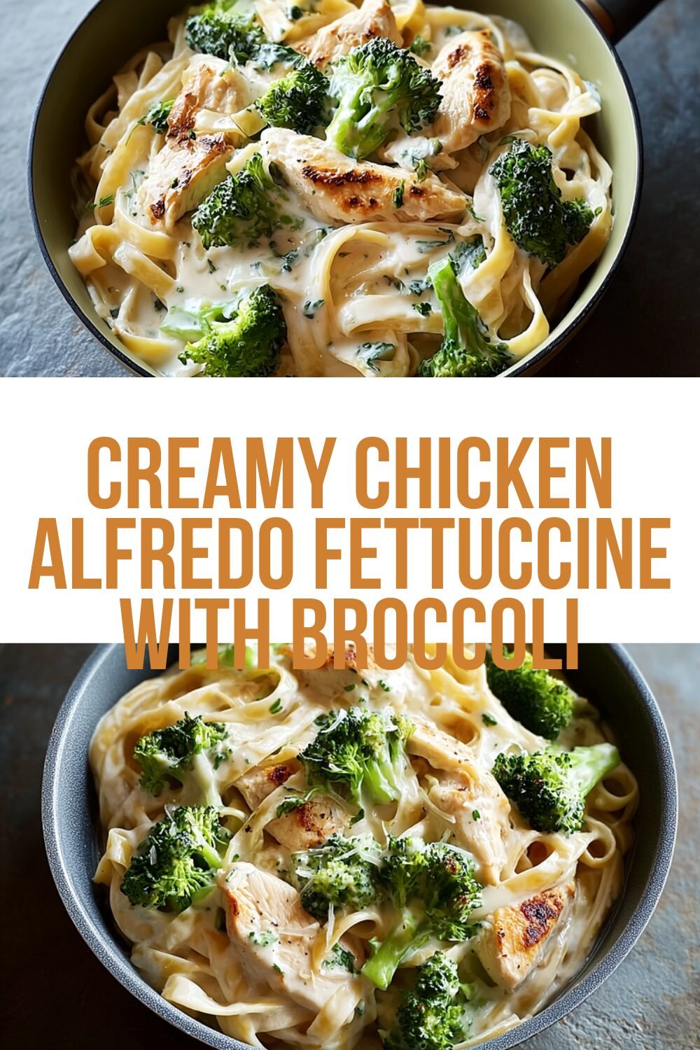 Fettuccine Chicken Broccoli Alfredo Recipe Ready In Minutes 7 Creamy Chicken Alfredo Fettuccine With Broccoli