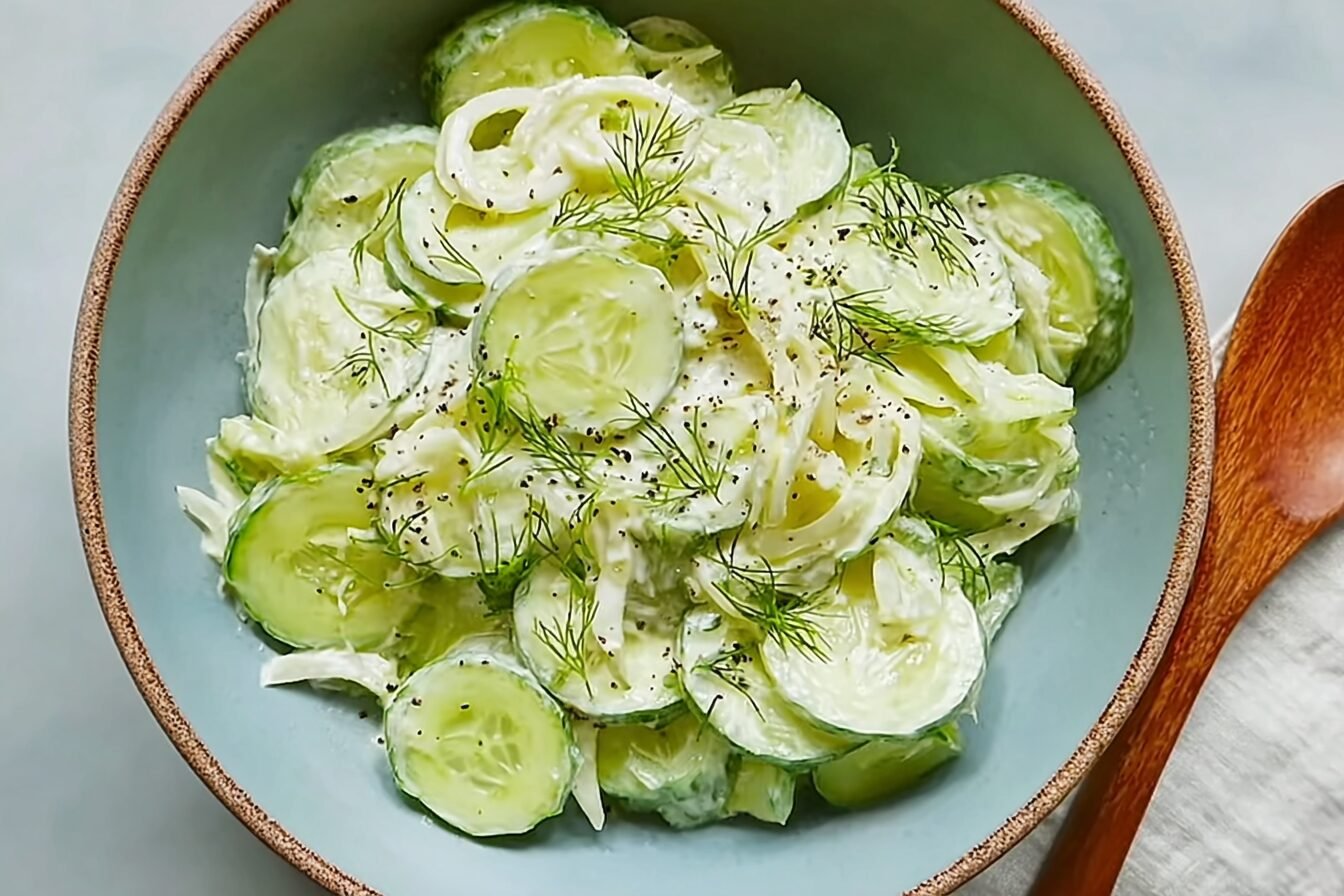 Creamy Cucumber Salad