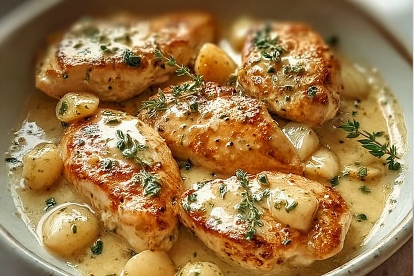 Creamy Garlic Chicken With Rich And Flavorful Sauce Recipe 6 Creamy Garlic Chicken