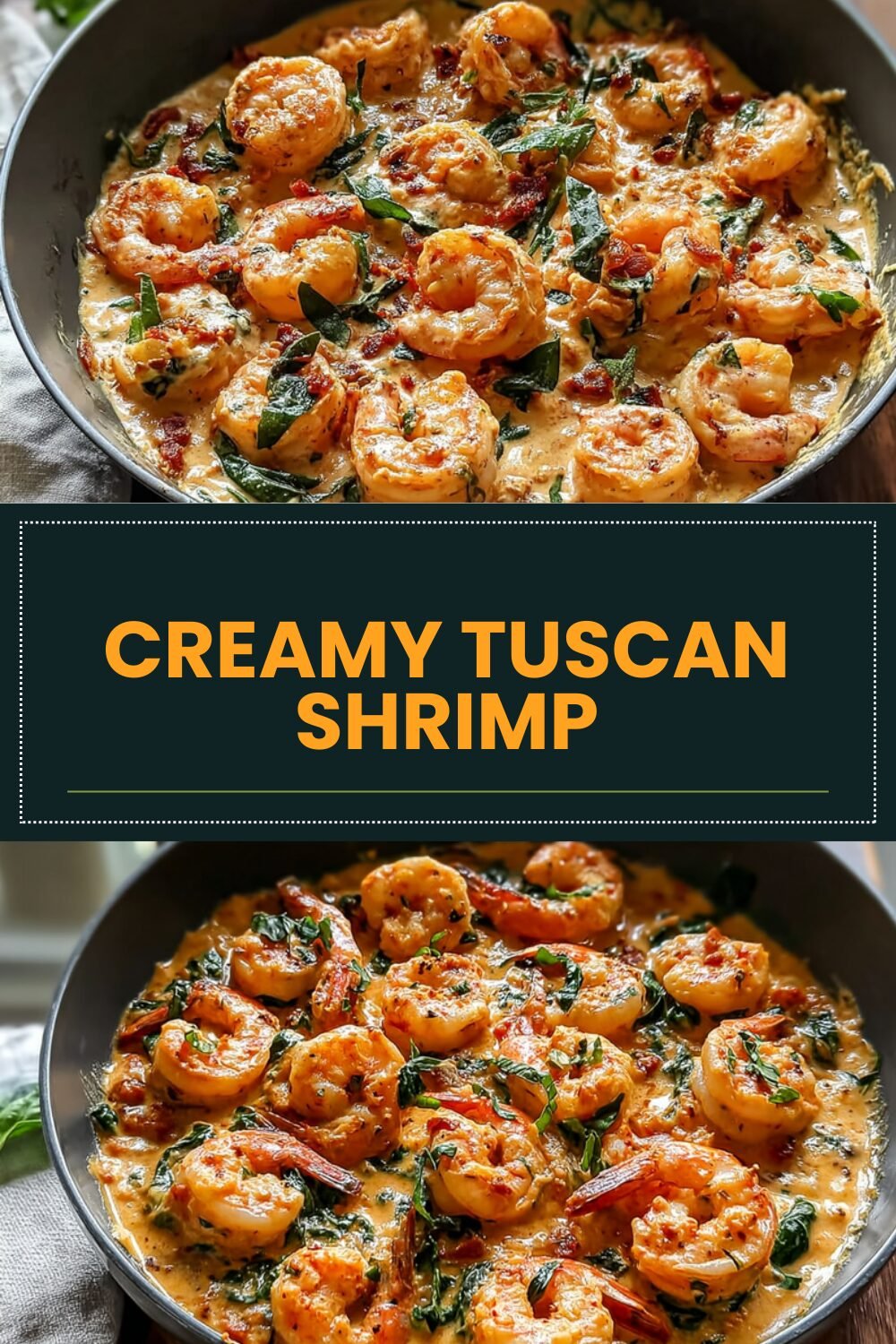 Creamy Tuscan Shrimp With Garlic And Spinach Sauce 7 Creamy Tuscan Shrimp