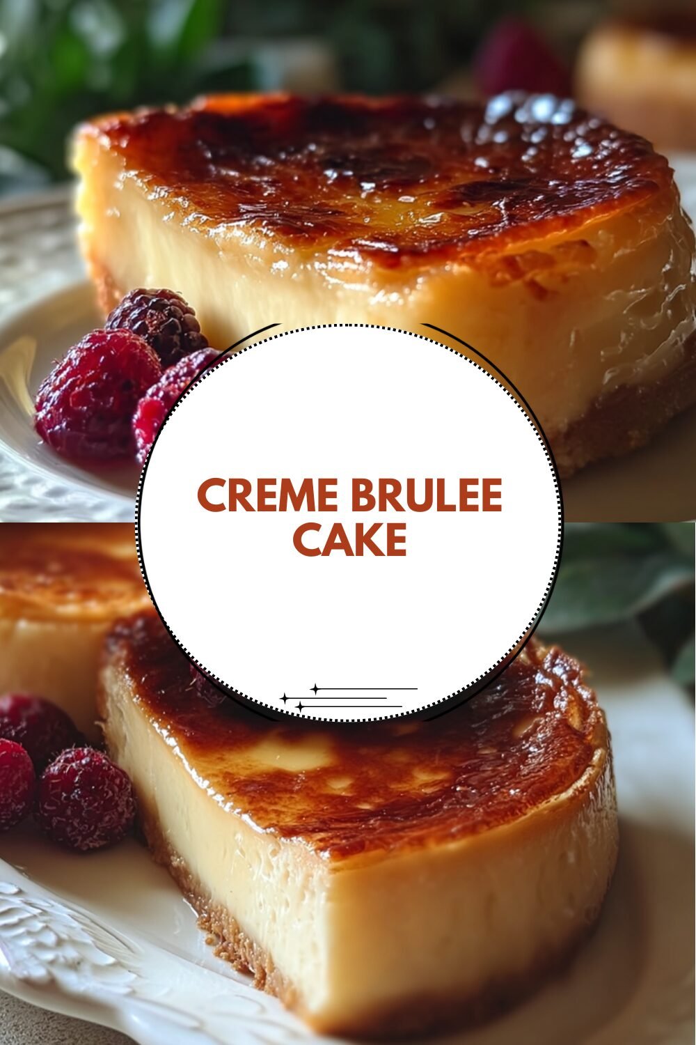 Creme Brulee Cake