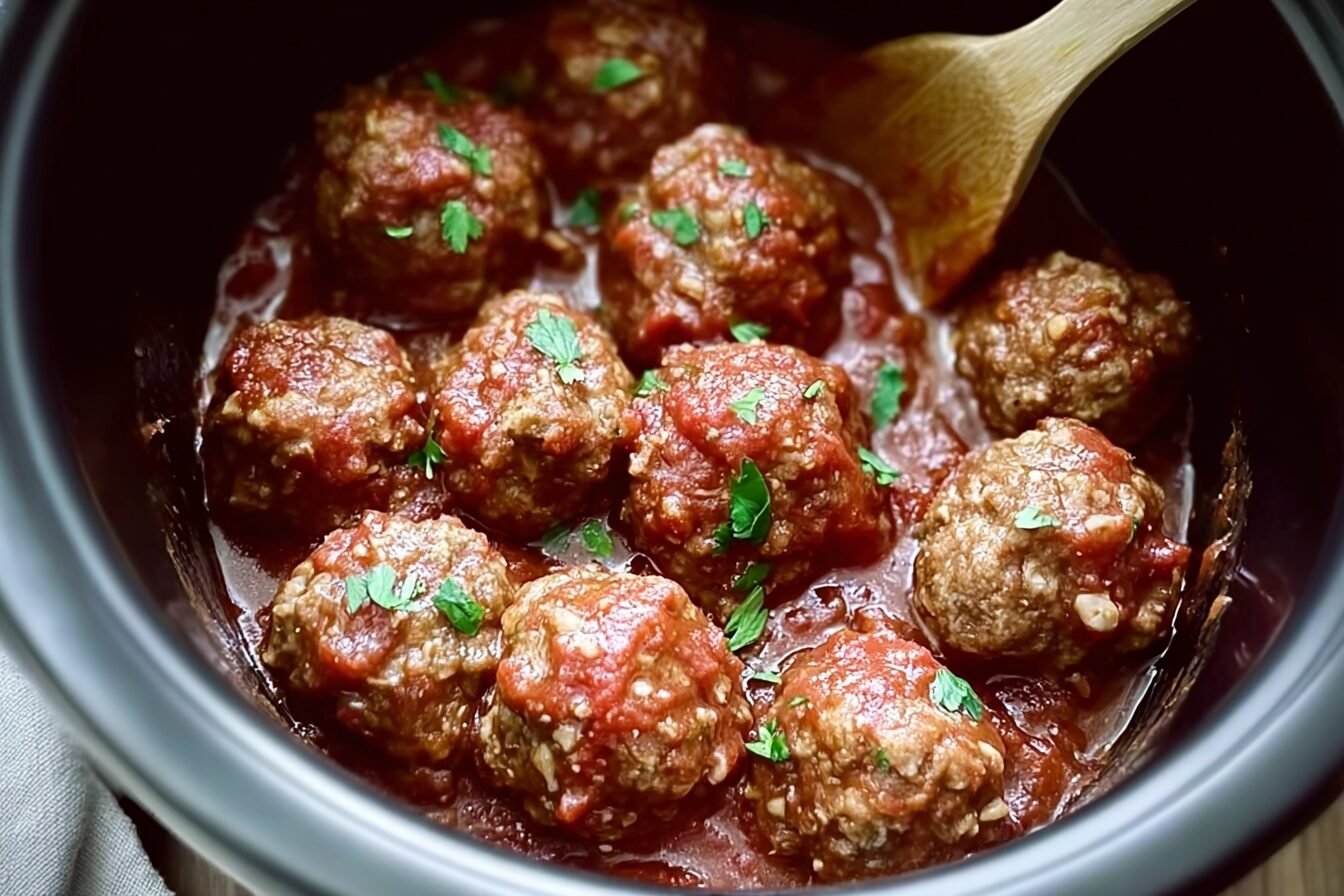 Crockpot Meatballs