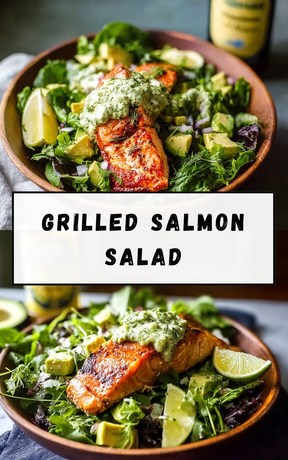 Grilled Salmon Salad