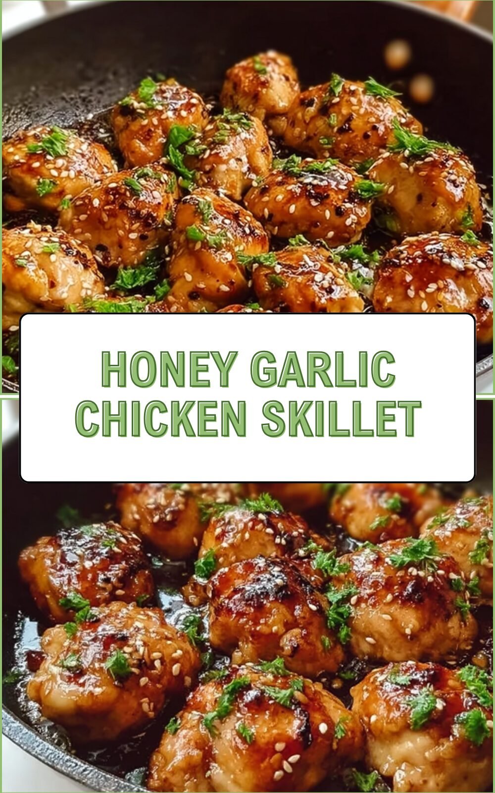 Honey Garlic Chicken Skillet