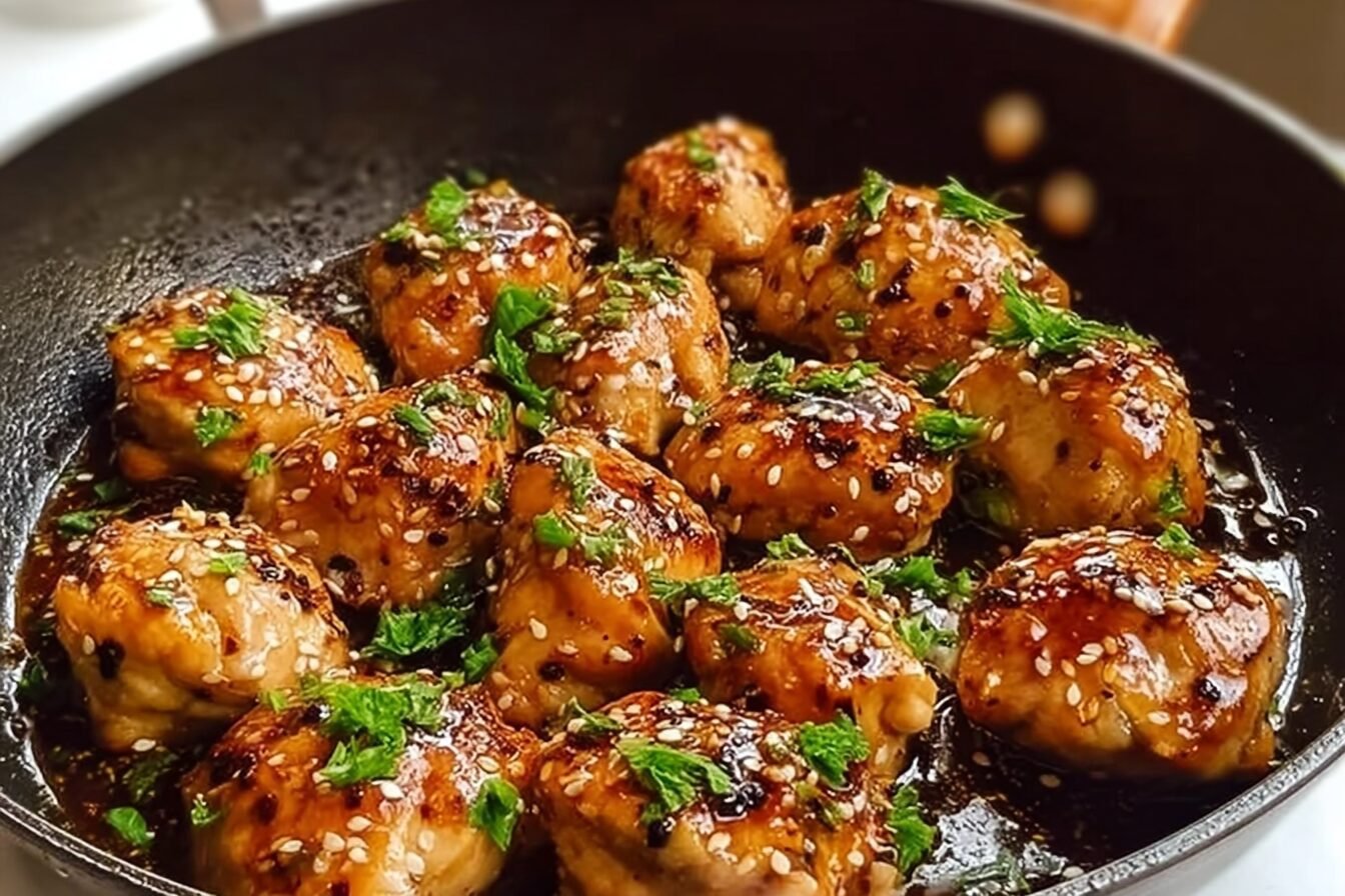 Honey Garlic Chicken Skillet