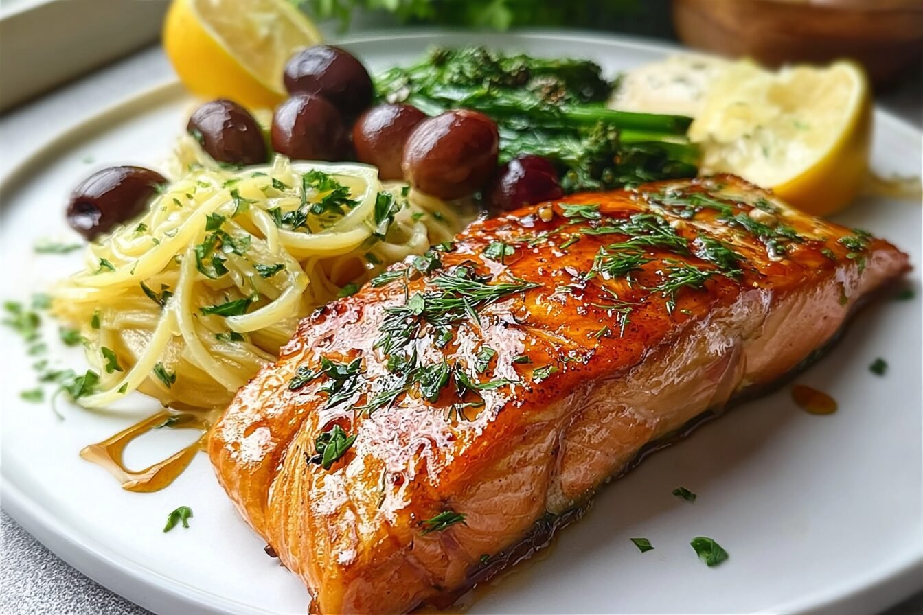 Honey Glazed Salmon