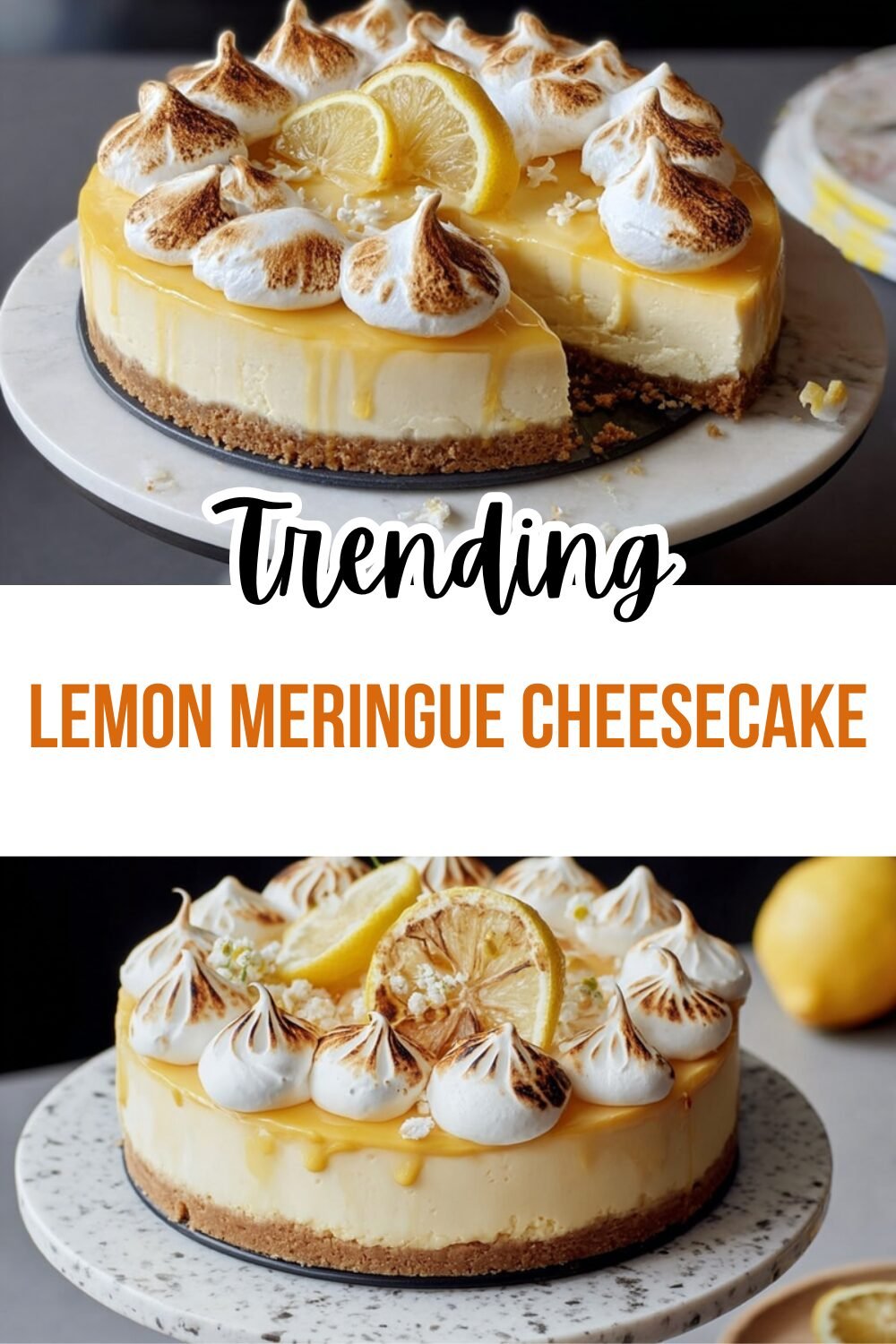 Lemon Meringue Cheesecake