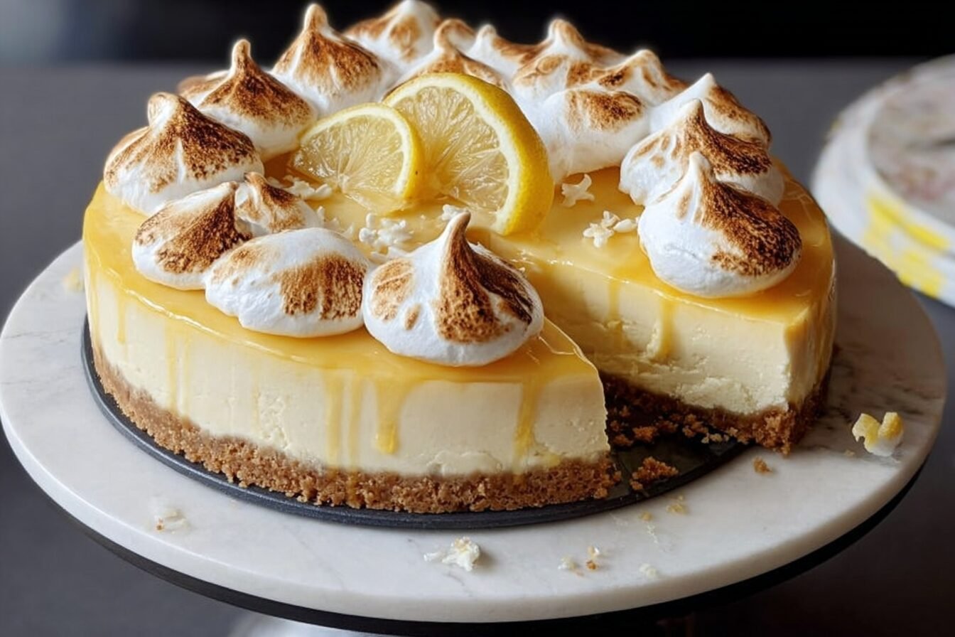 Lemon Meringue Cheesecake