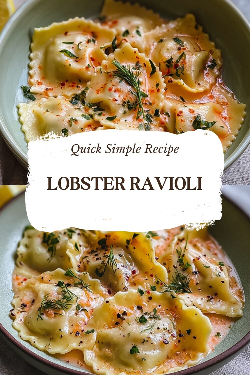 Lobster Ravioli