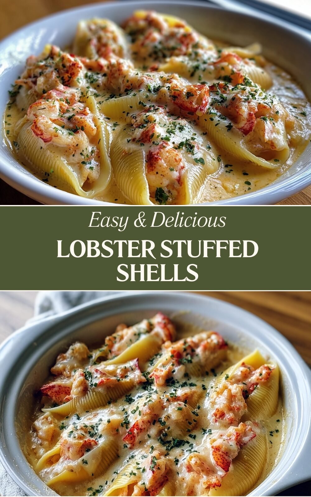 Lobster Stuffed Shells