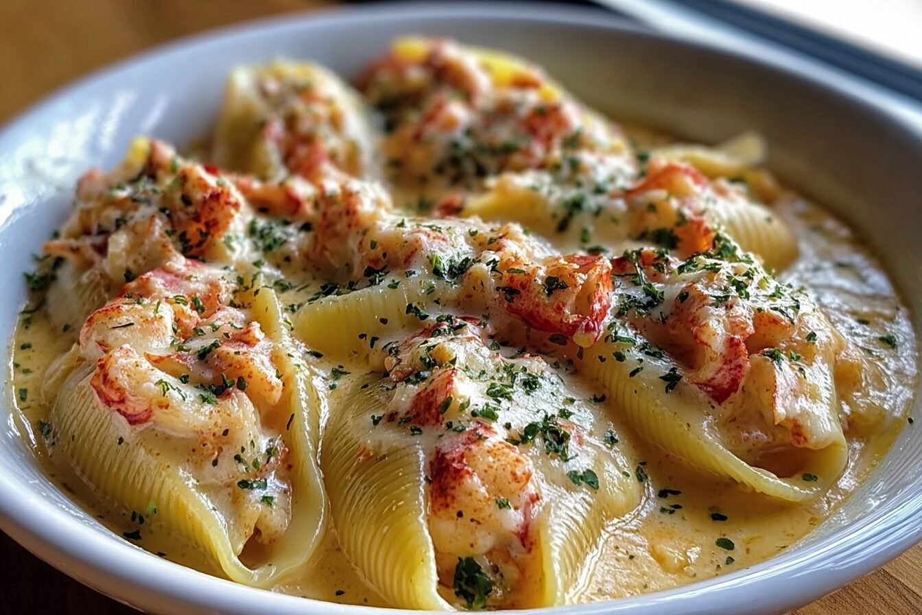 Lobster Stuffed Shells