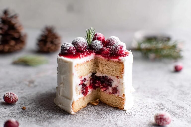 Mini Cranberry White Forest Cake 89.Png