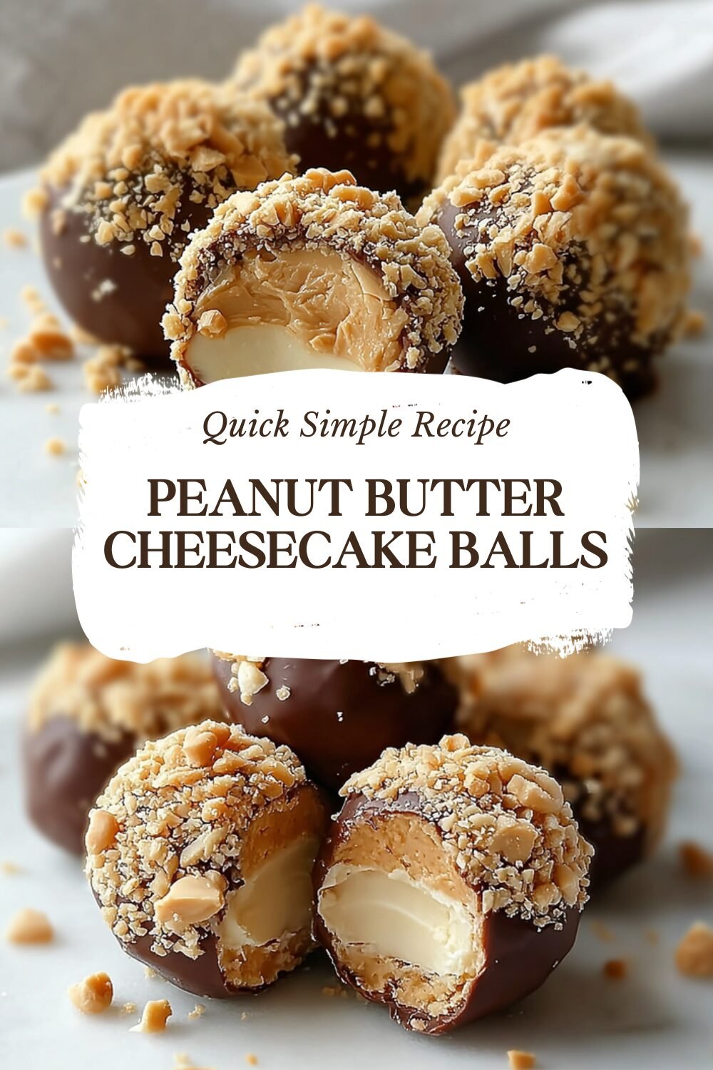 Peanut Butter Cheesecake Balls