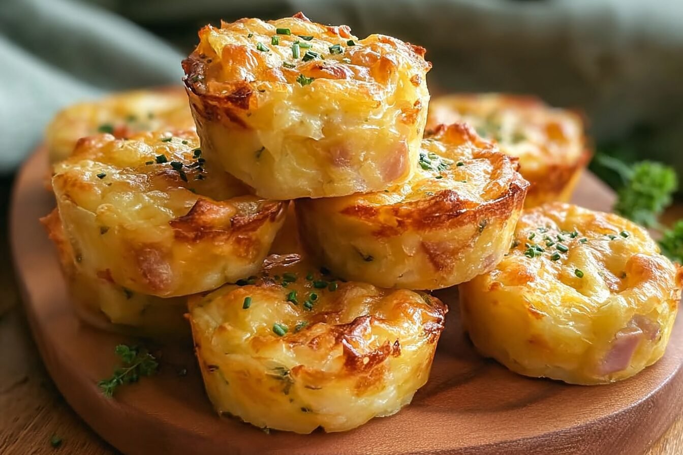 Potato Cheddar Chive Bake Recipe Inspired By Popular Coffeehouse Dish 6 Potato Cheddar Chive Bakes