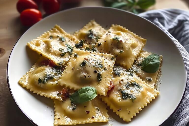 Ravioli In Creamy Tuscan Sauce 21.Png
