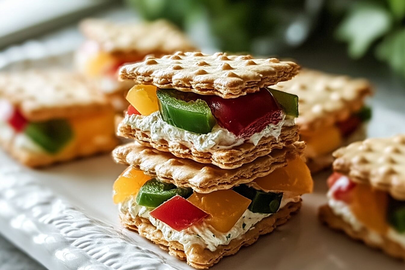 Ritz Crackers Party Sandwiches Easy Recipes For Tasty Gatherings 6 Ritz Cracker Party Sandwiches