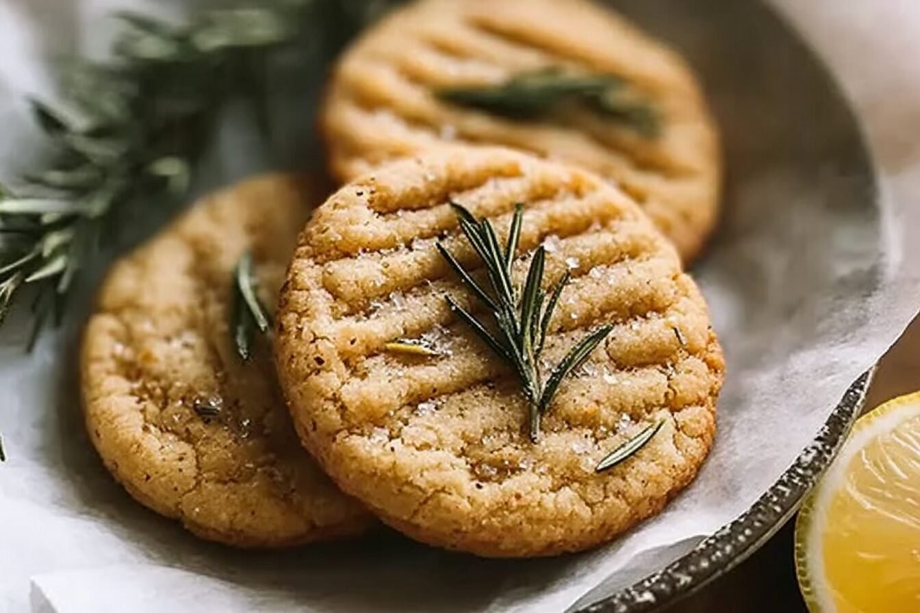 Lemon Rosemary Butter Cookies Recipe For Fresh Flavor 6 Rosemary Cookies