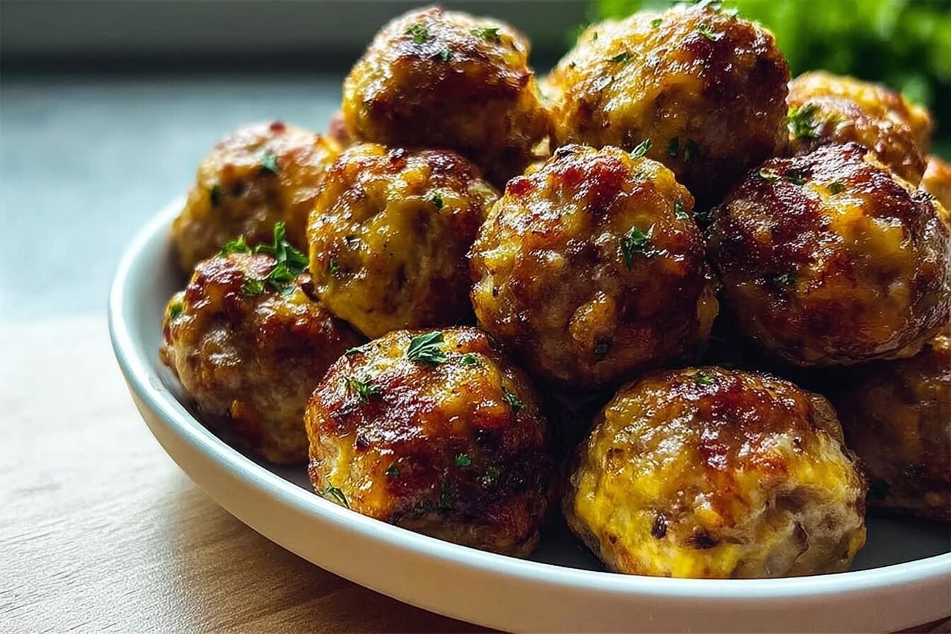 Rotel Sausage Balls