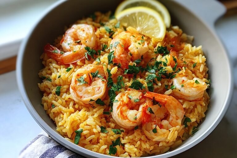 Saffron Shrimp And Rice 3.Png