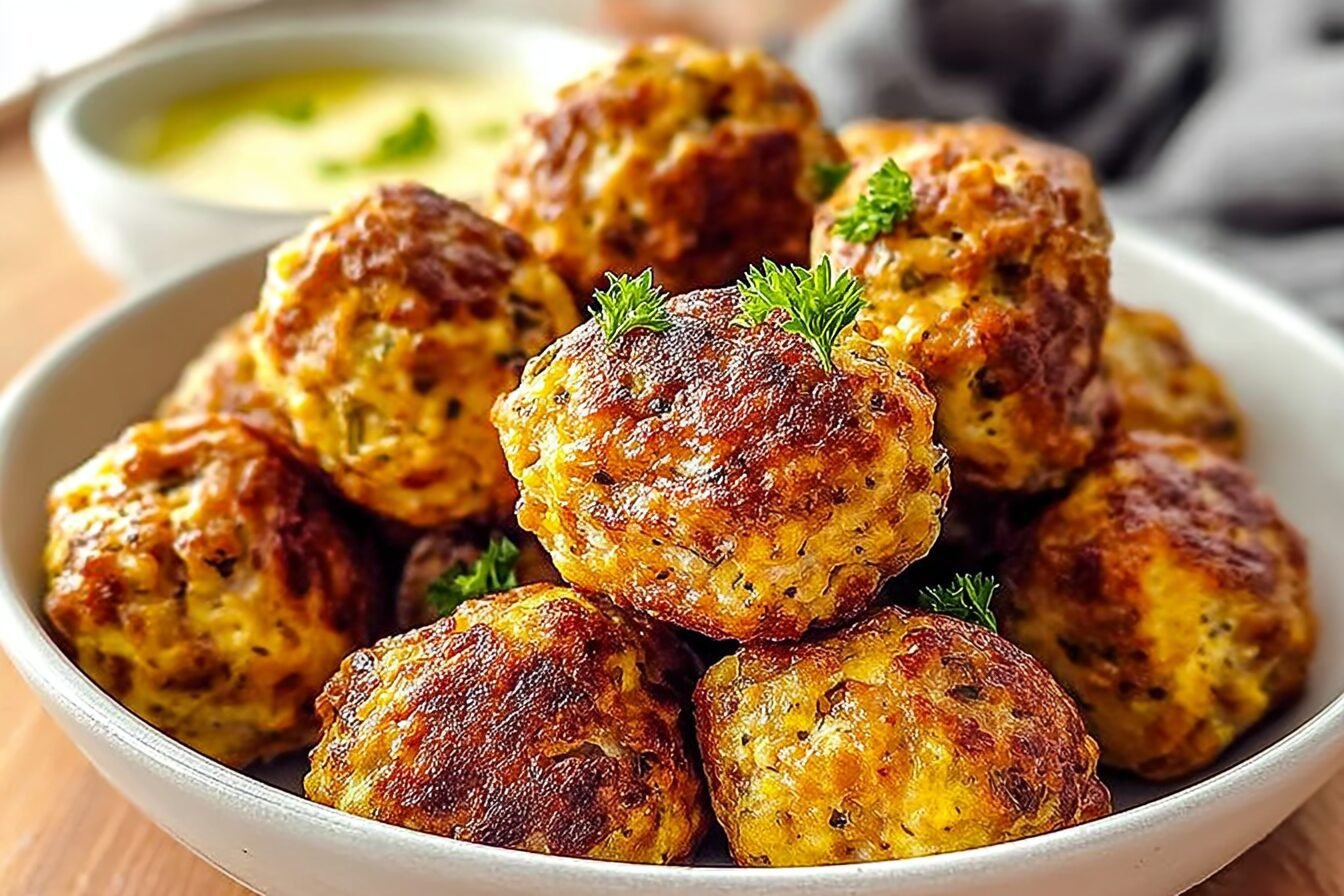 Bisquick Sausage Balls Recipe For Easy And Tasty Appetizers 6 Sausage Balls