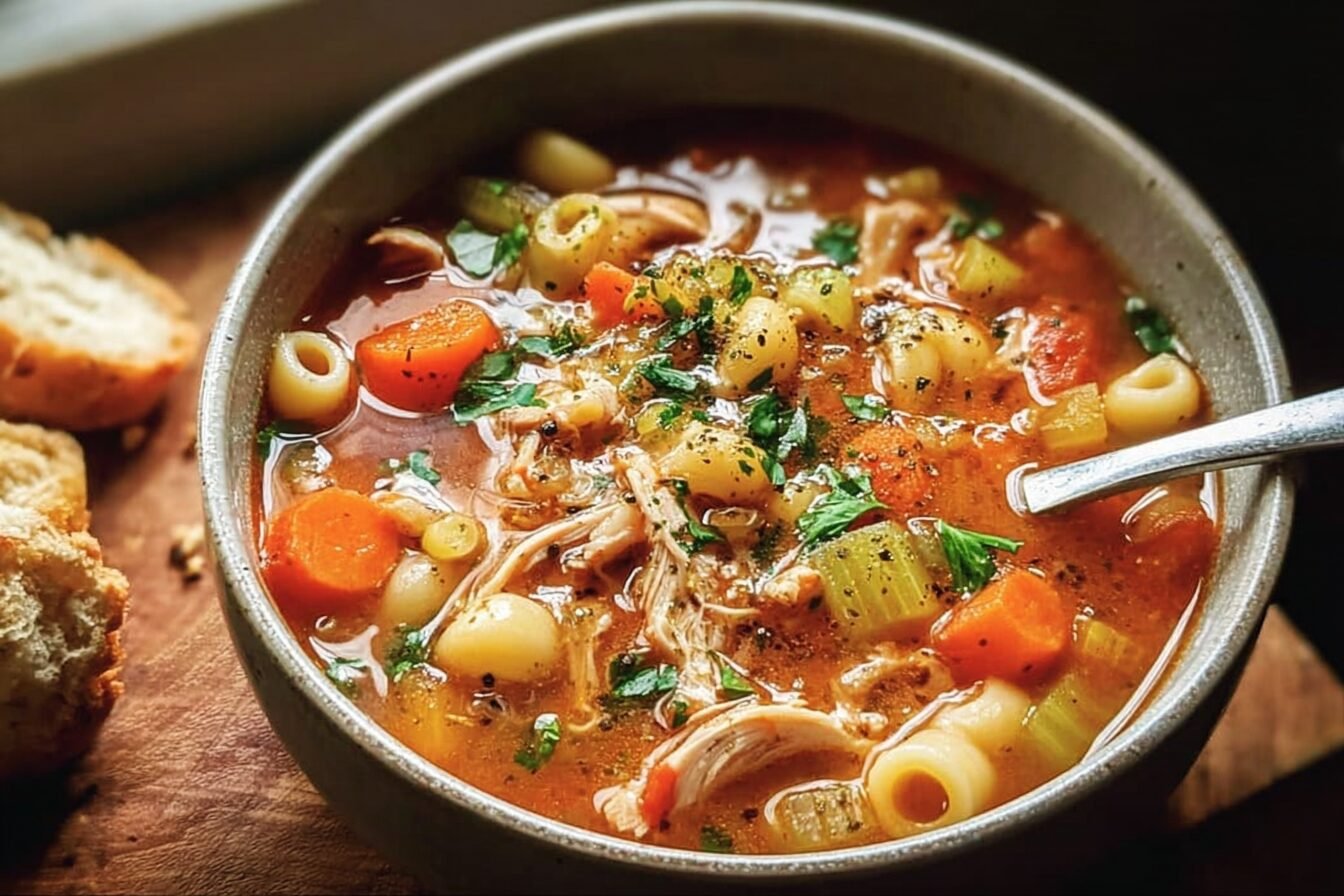 Sicilian Chicken Soup