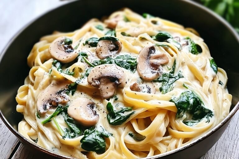 Slow Cooker Spinach And Mushroom Pasta Alfredo 70.Png