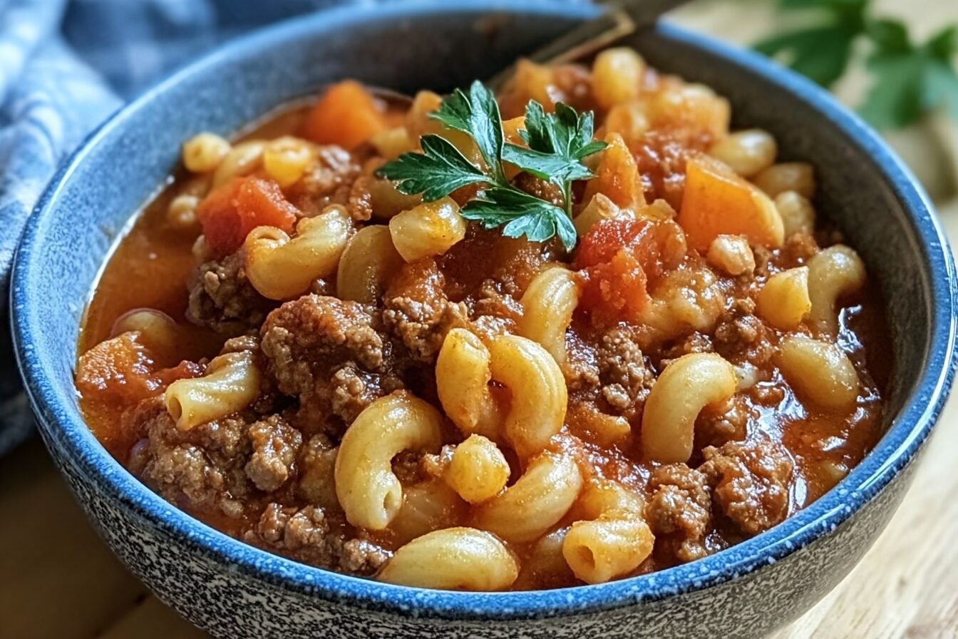 Old Fashioned Goulash Recipe With Classic Beef And Noodles 6 Southern Old Fashioned Goulash