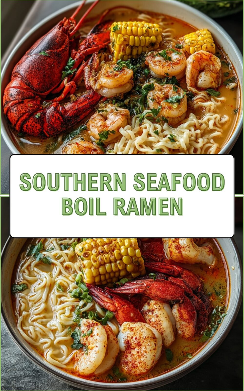 Southern Seafood Boil Ramen