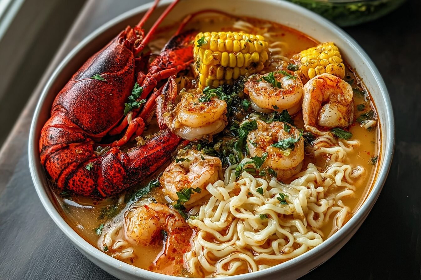 Southern Seafood Boil Ramen