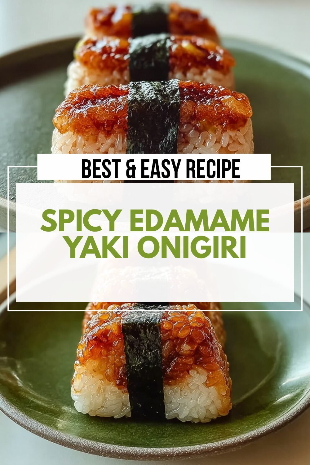 Spicy Edamame Yaki Onigiri Recipe With Bold Flavor Twist 7 Spicy Edamame Yaki Onigiri