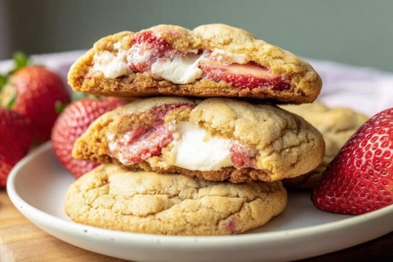 Strawberry Cheesecake Stuffed Cookies 27.Png