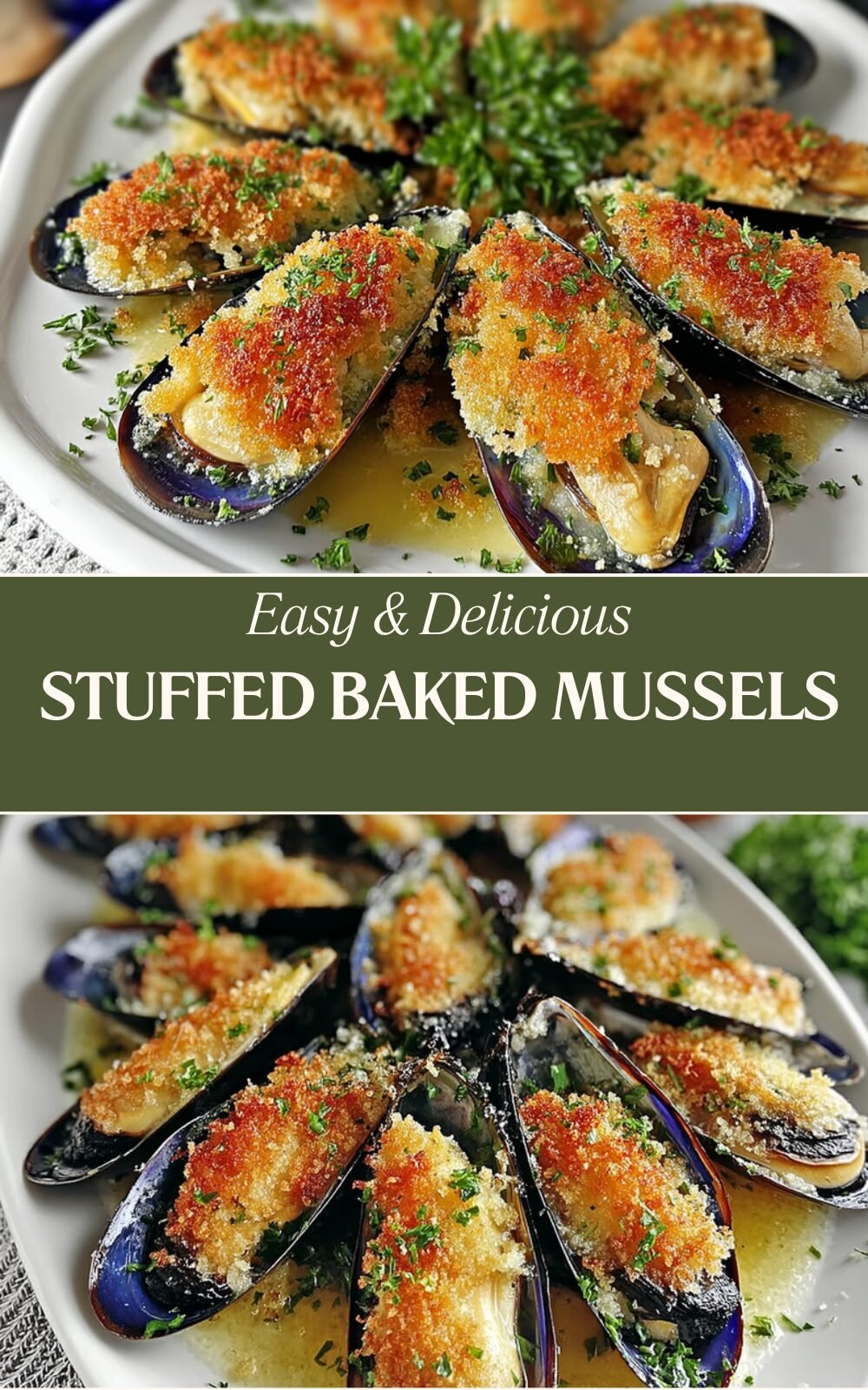 Stuffed Baked Mussels Recipe With Savory Flavors And Easy Steps 7 Stuffed Baked Mussels
