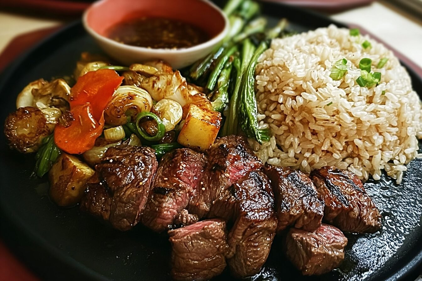 Teppanyaki Steak Chicken Combo