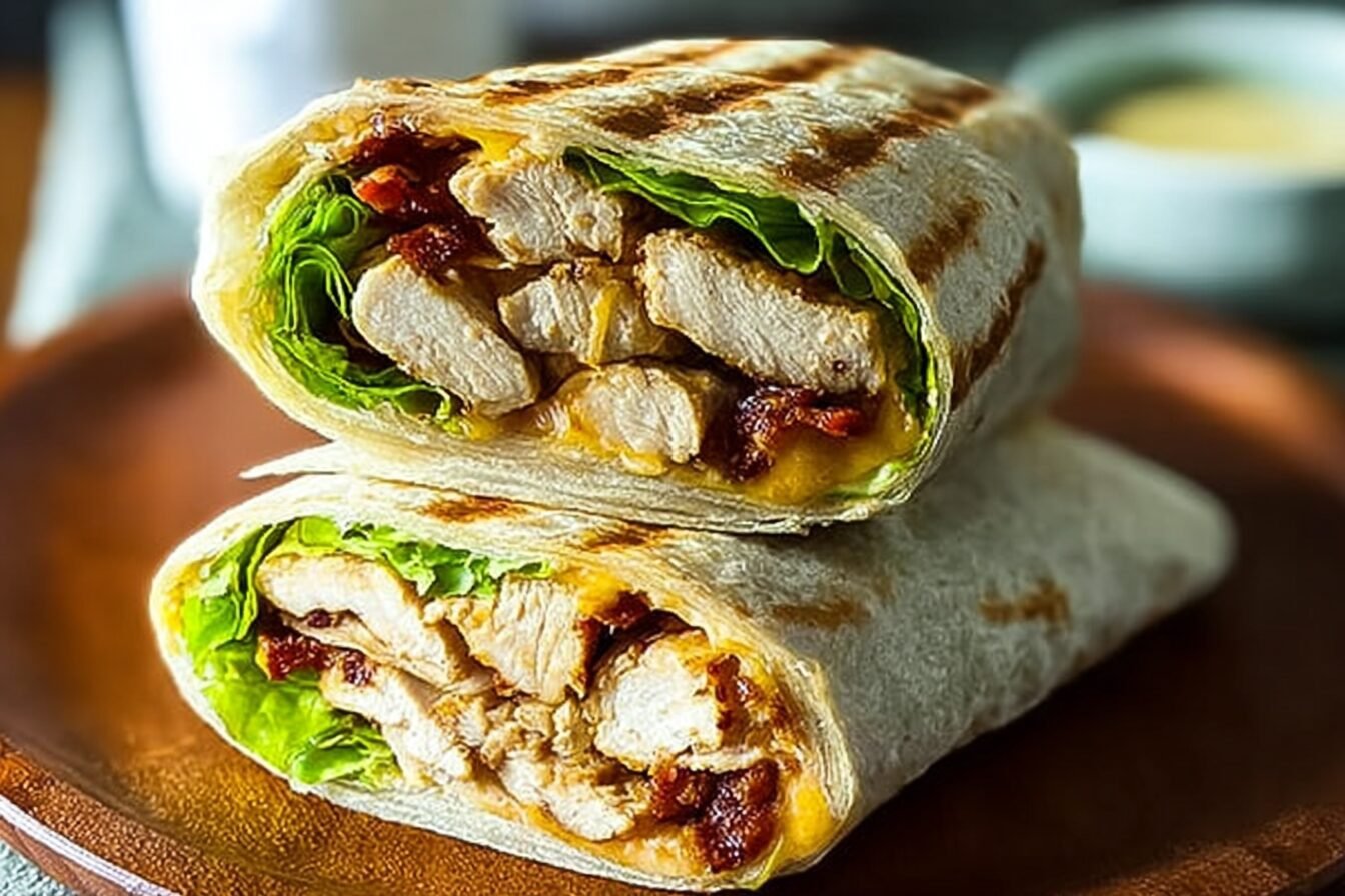 Turkey And Cheese Wrap