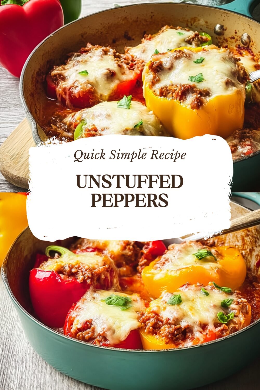 Unstuffed Peppers