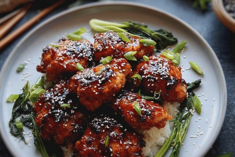 Air Fryer Asian Glazed Boneless Chicken Thighs 30.Png