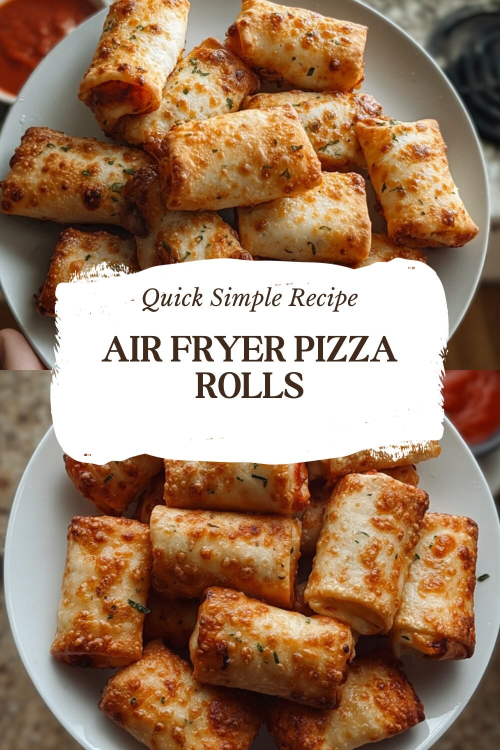 Air Fryer Pizza Rolls