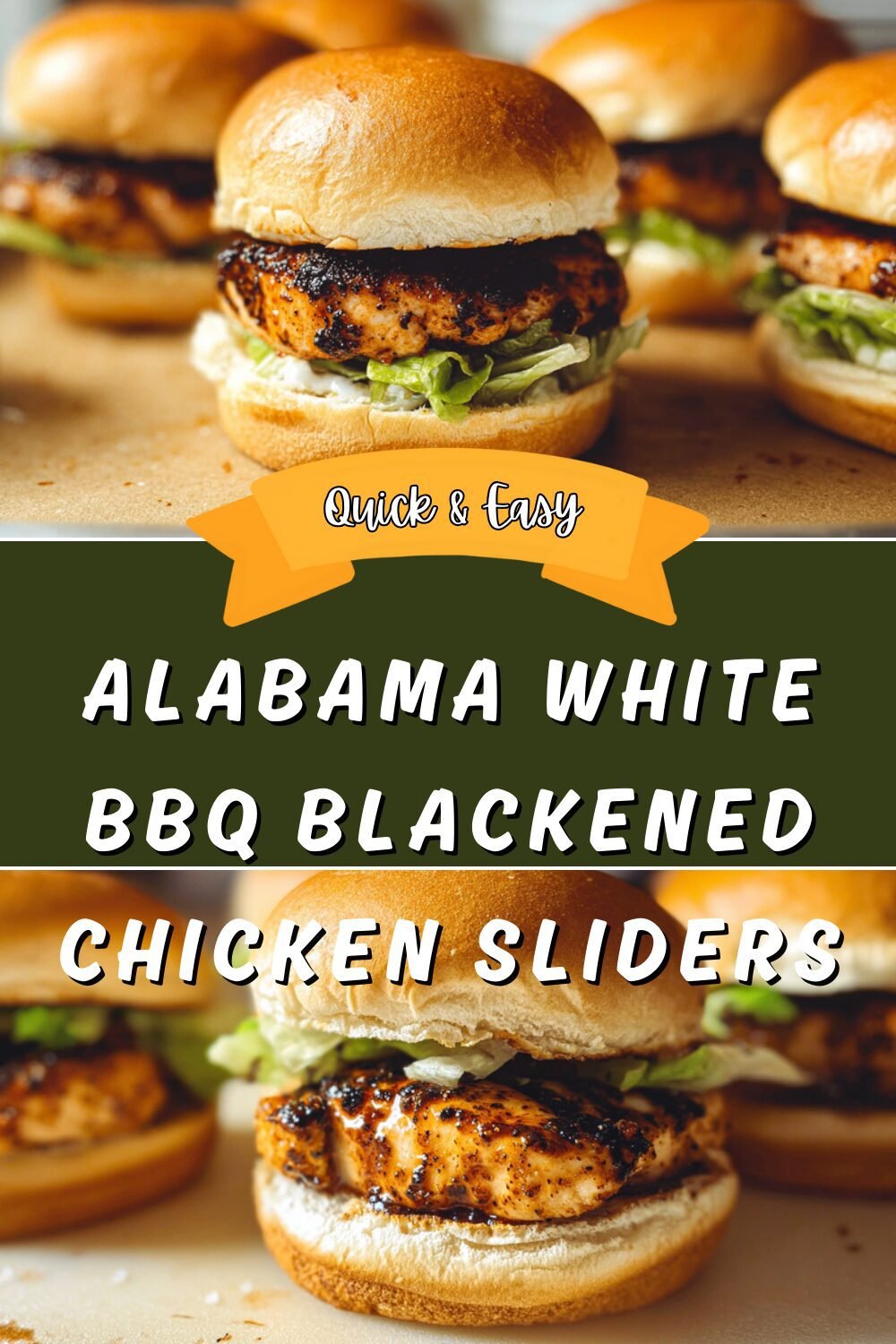 Alabama White Bbq Blackened Chicken Sliders