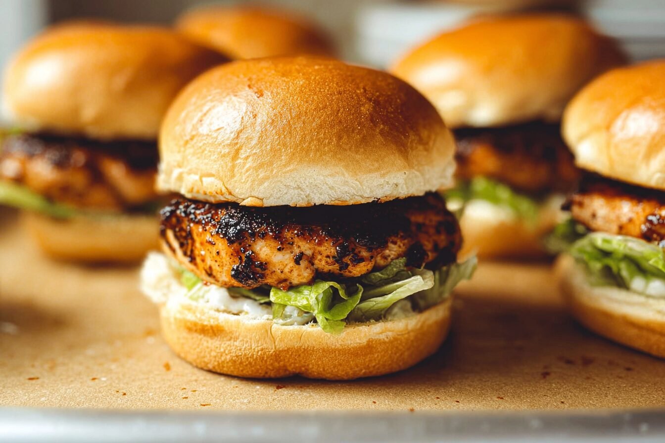 Alabama White Bbq Blackened Chicken Sliders