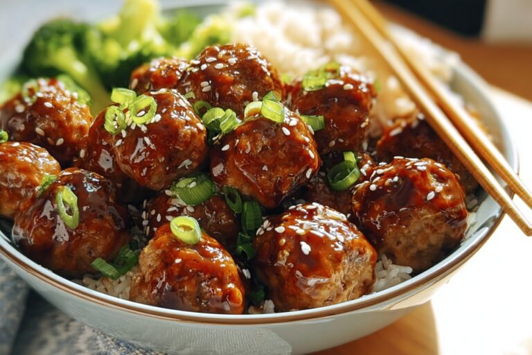 Asian Glazed Turkey Meatballs 53.Png